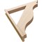 Ekena Millwork 5 1/2-in W x 36-in D x 40-in H Funston Trad Rough Cedar Woodgrain TimberThane Outlooker, Primed Tan OUTUR055X36X40FST04RCPR - alternate 5